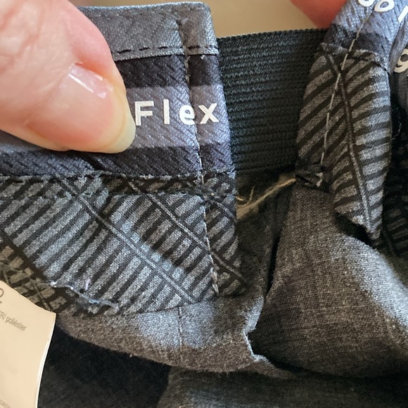 Men’s Haggar Cool Right Performance Flex tan flat front chino shorts size 52 NWT - Picture 8 of 9